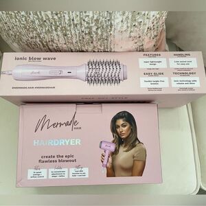 Mermade Hair Dryer and BLOW DRY BRUSH set